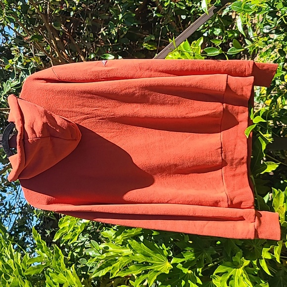 Superdry "Keep Away From Fire" Hoodie Sweatshirt - Burnt Orange - Size XL - Picture 3 of 9